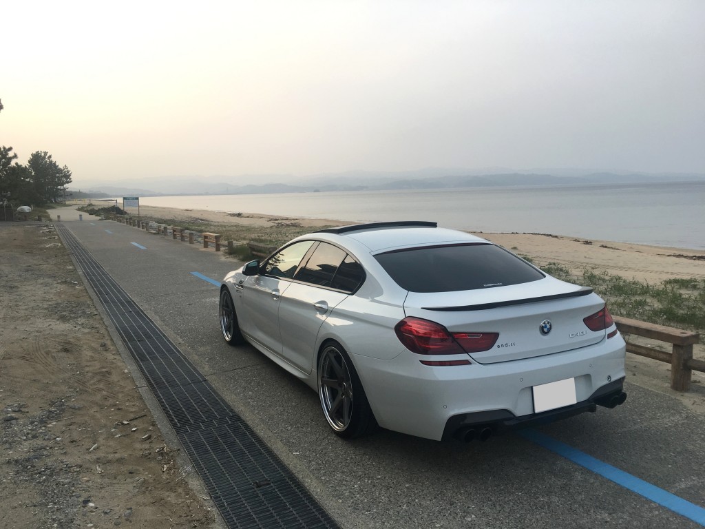 BMW 640i Gran Coupeで行くドライブ~富山県雨晴海岸