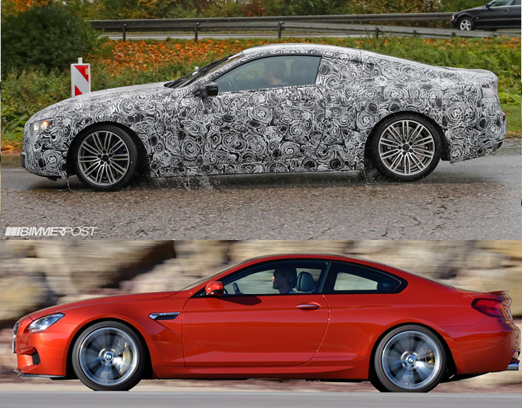 新旧BMW6シリーズ　比較