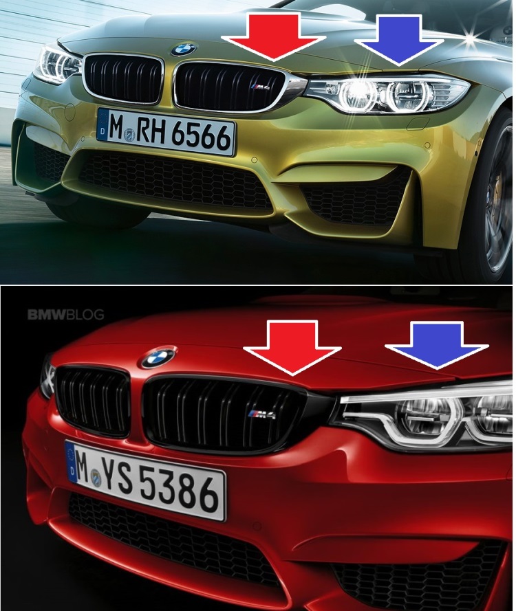 BMW M4 F82 LCI 比較