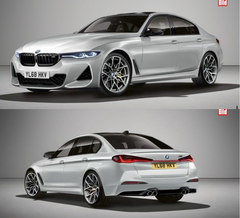 新型BMW M3(G80)の予想CGが早くも登場