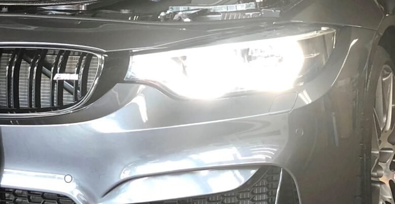BMW M４コンペティション F82のヘッドライト常時点灯の原因とライトスイッチ
