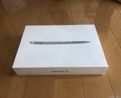 MacBook Air 2018 Retinaディスプレイ購入、開封の儀