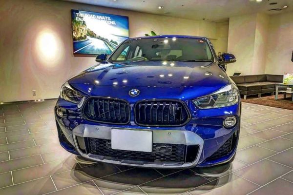 : 嫁さんのBMW X2 sDrive 18i M Sport X 納車、そのままカスタマイズのためにショップへ