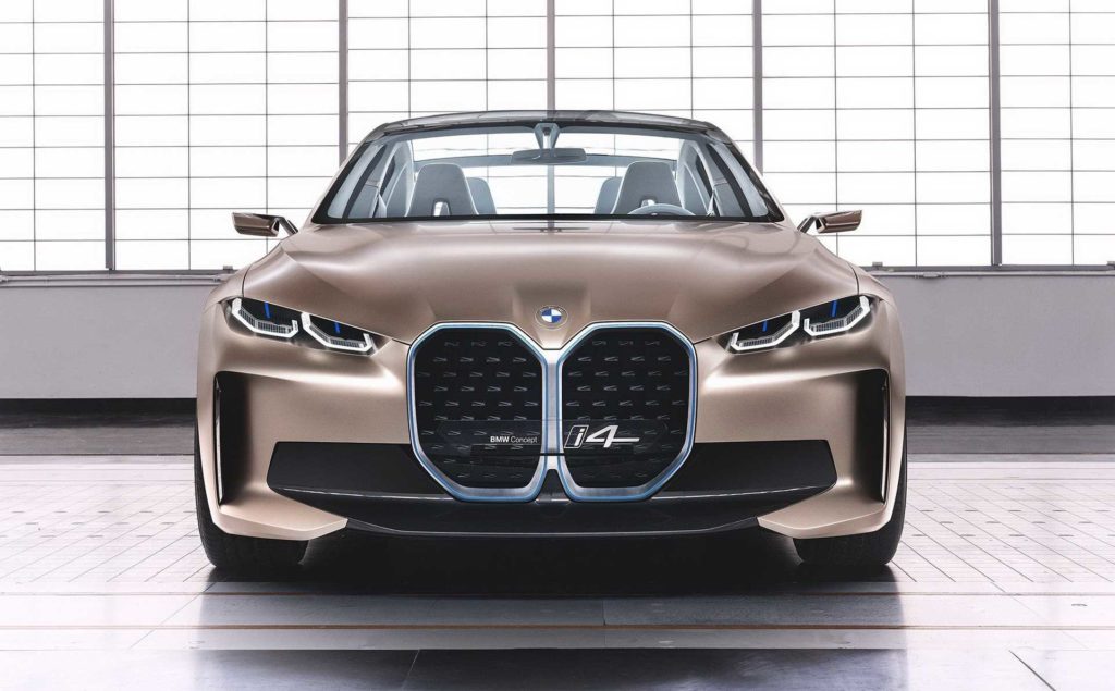 BMW コンセプト i4を公開！これが4シリーズ グランクーペ G26の兄弟車になる予定