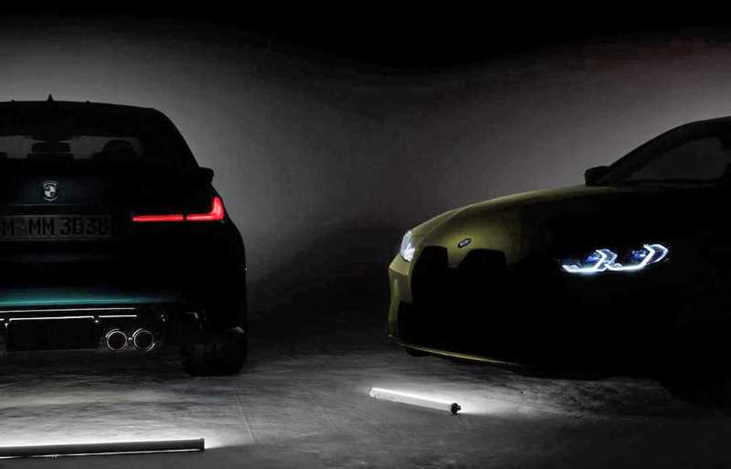 【BMW公式】新型M3セダン G80 ＆ M4クーペ G82写真と動画公開
