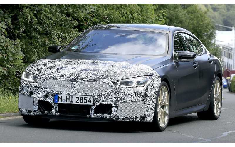 BMW 8シリーズグランクーペ G16 LCIモデルがスクープ～マイルドハイブリッド搭載か？