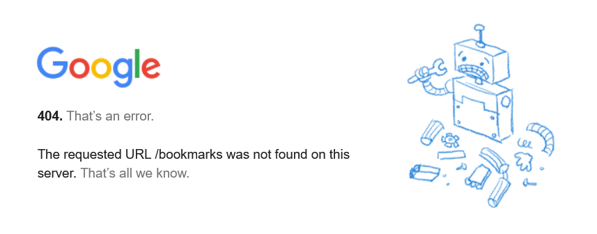 Google Bookmarks サービスが完全停止したのでデータ移行が出来ないので困った