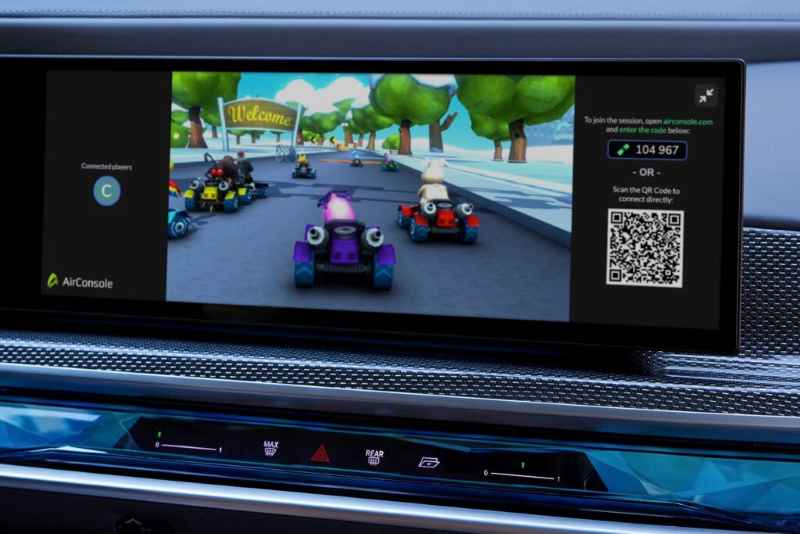 2023年からBMWのiDrive8搭載車両にゲームが配信されるらしい