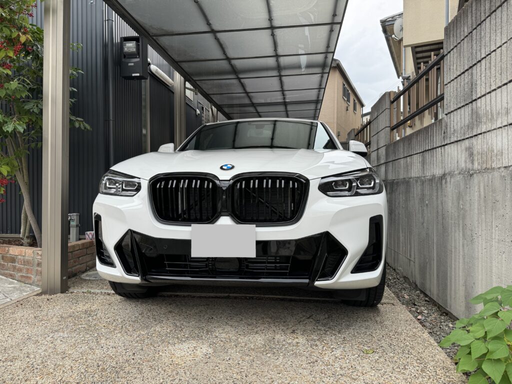 BMW X4 xDrive20d Mスポーツ G02　ブラックキドニーグリル　交換方法