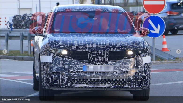 2025年に発売する新型 BMW iX3 - スパイ写真解説と期待される革新