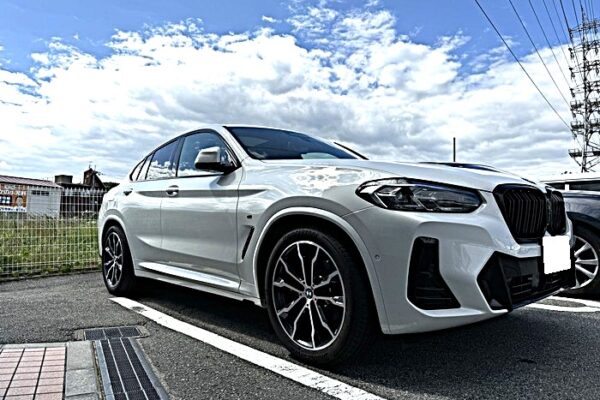 BMW X4 G02にスペーサーを付けてツライチにしてみた