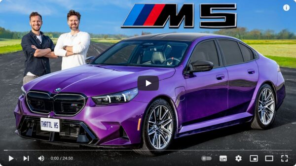 重量が大幅に増加したBMW M5 G90は速くなったのかテストする