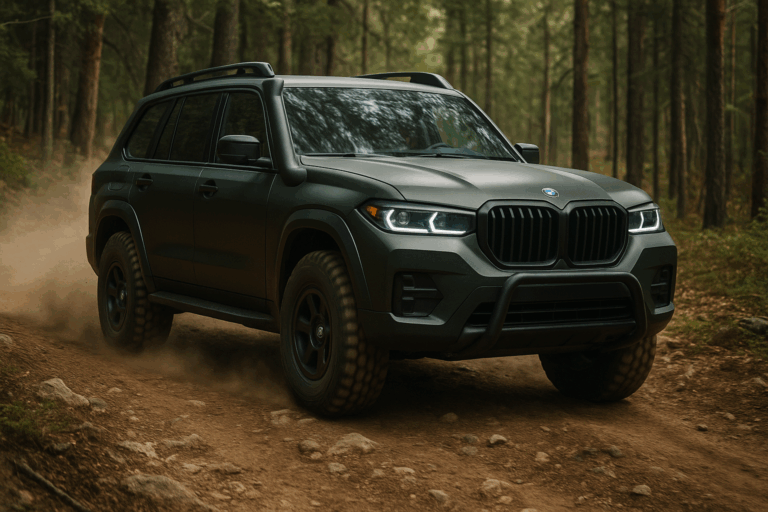 メルセデス・ベンツGクラスに挑む！BMW新型大型SUV「G74」の最新情報