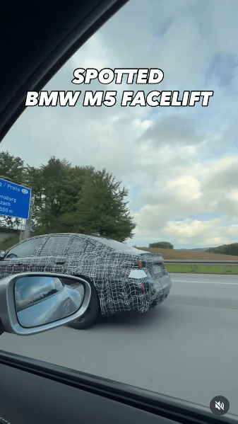 BMW M5 G90 LCI プロトタイプ