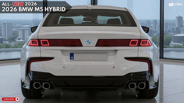 BMW M5 G90 LCI 予想レンダリング CG