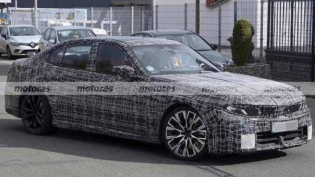BMW M350 G50のテスト車両