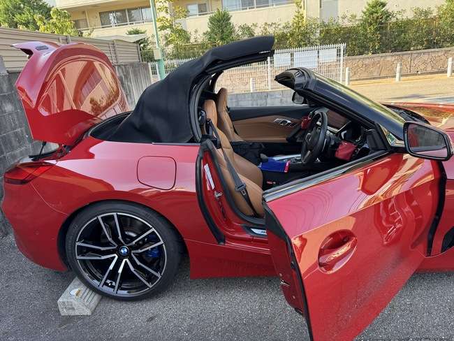 Z4 G29の幌が閉まらない トラブル 解決