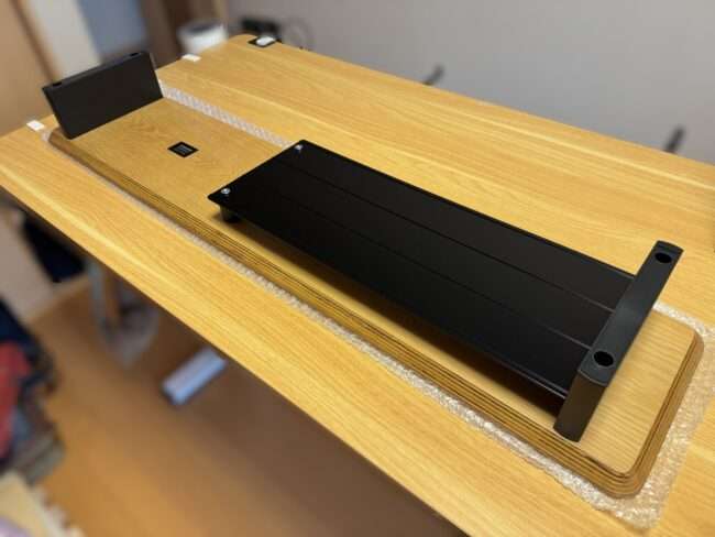 amasoba デスクシェルフ 購入 組み立て