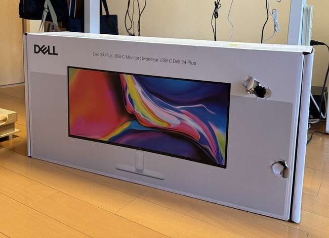 Dell S3425DW-A 34 モニターが正常に映らない