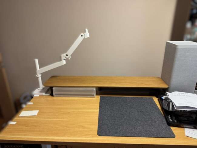 デスクシェルフ モニターアーム エルゴトロン LX Pro 長身ポール