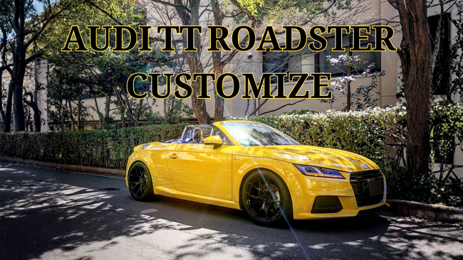 アウディ TT ロードスター 8Sの元オーナーがおすすめするカスタマイズ