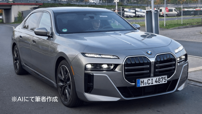 2026年 BMW 7シリーズ G70 LCI スクープ写真考察で判明した事実とは？