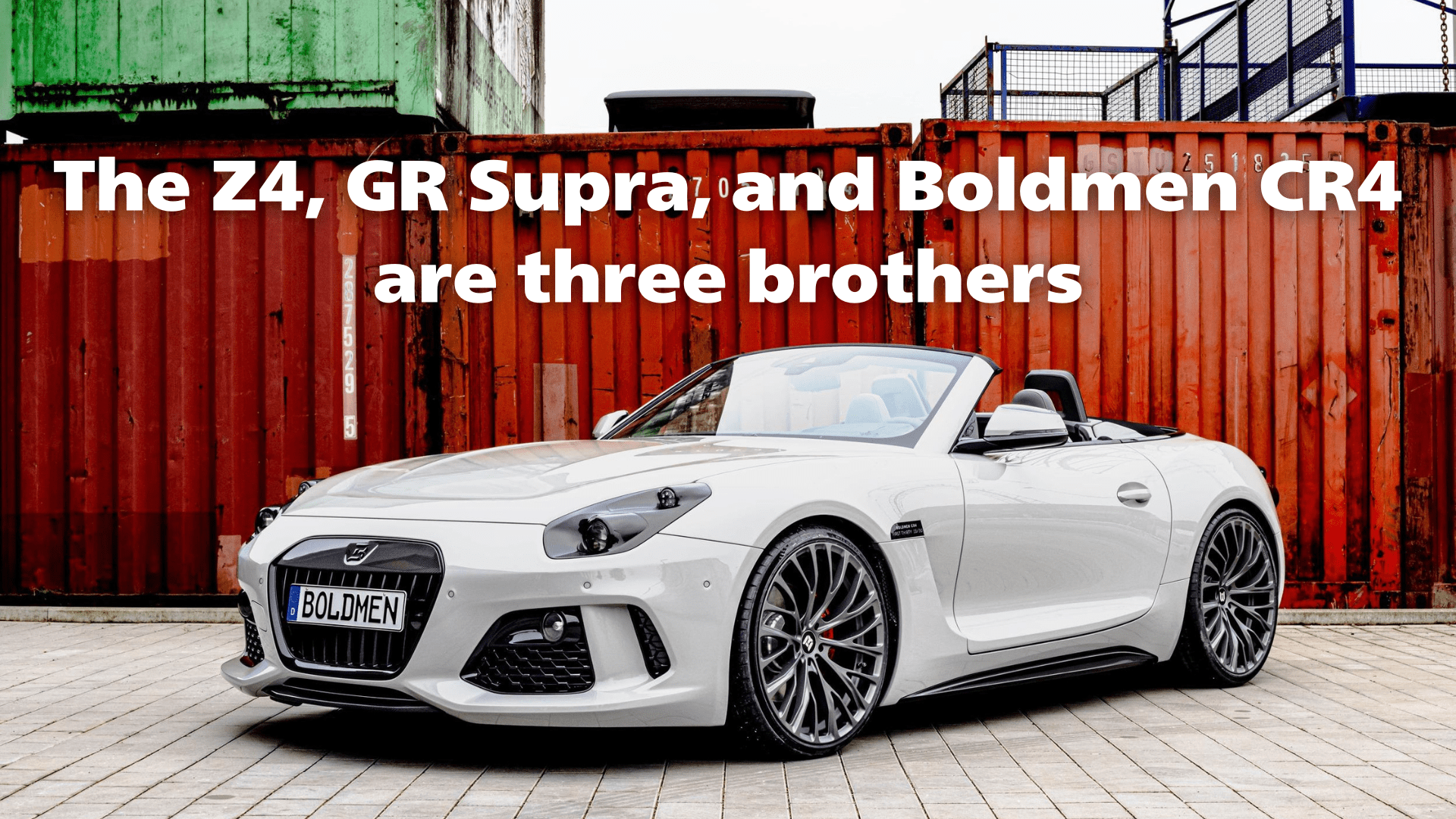 BMW Z4 G29の兄弟車はGRスープラだけではない：B58搭載Boldmen CR4とは