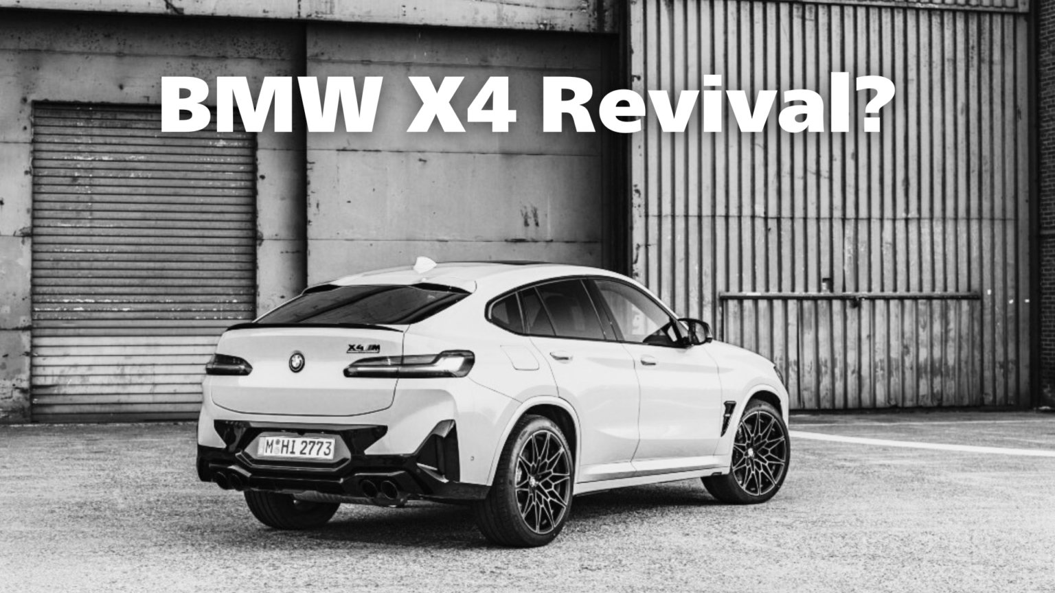 BMW X4が復活？電動X4 M ZA7は2027年発売か