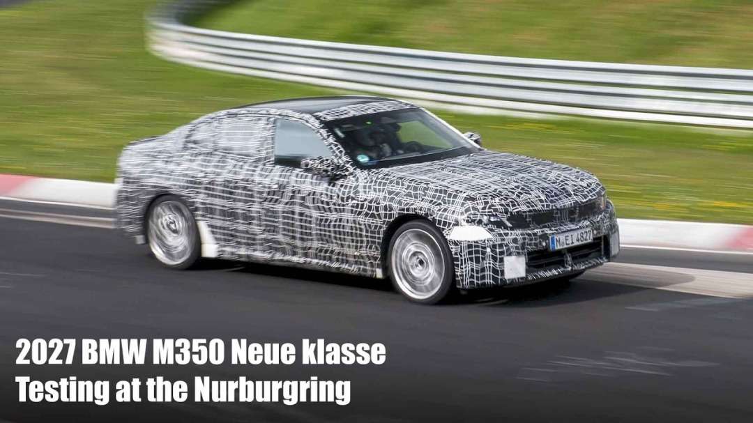 2027 BMW M350 G50 Neue Klasse Spied Testing at the Nürburgring | Next-Gen 3 Series Performance Sedan