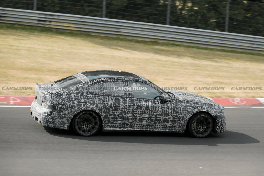 BMW M3 G84がニュルブルクリンクサーキットにてテスト走行